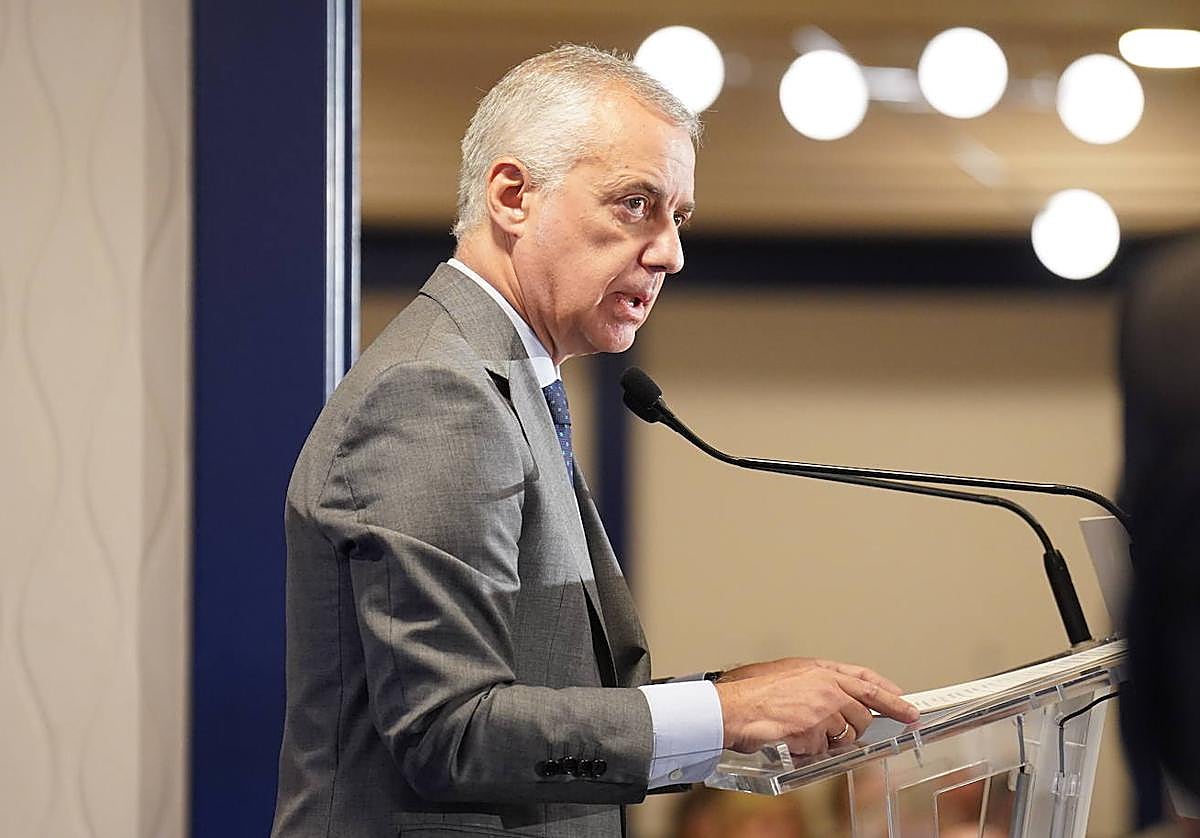 Iñigo Urkullu ha intervenido este viernes en el Forum Europa.