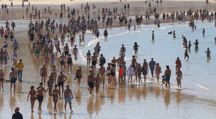 Un inicio de octubre atípico por las altas temperaturas