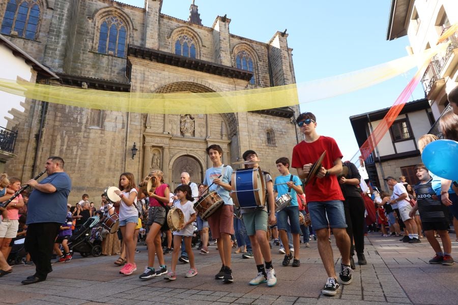 Fiesta de las ikastolas en Errenteria
