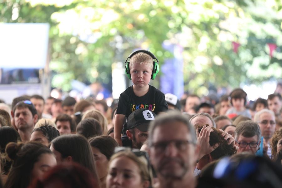 Fiesta de las ikastolas en Errenteria