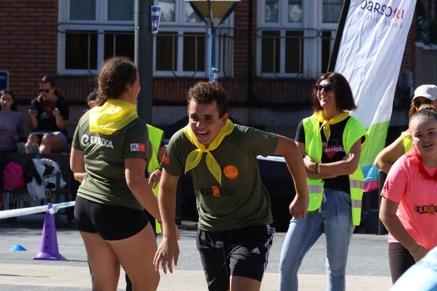 Fiesta de las ikastolas en Errenteria