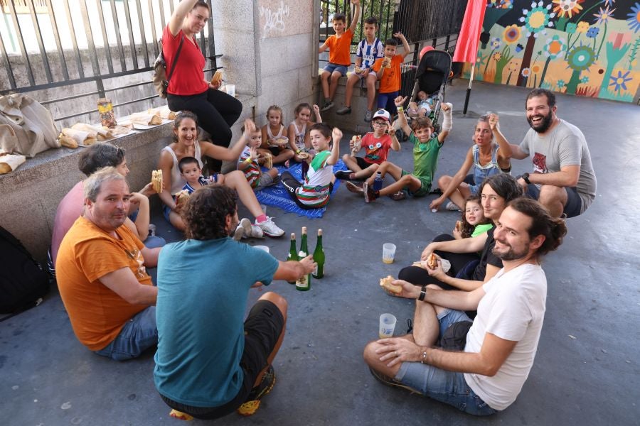 Fiesta de las ikastolas en Errenteria