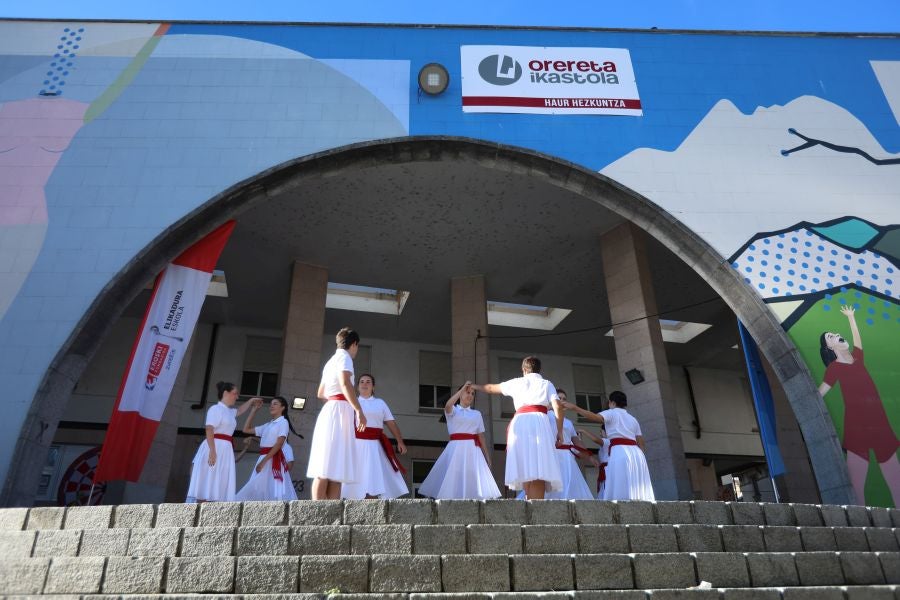 Fiesta de las ikastolas en Errenteria