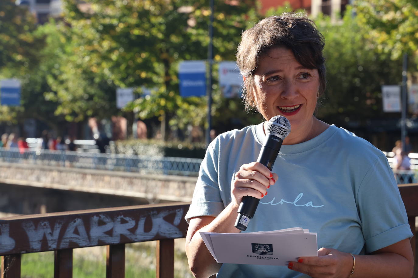 Fiesta de las ikastolas en Errenteria