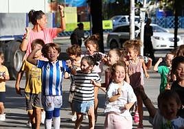 Fiesta de las ikastolas en Errenteria