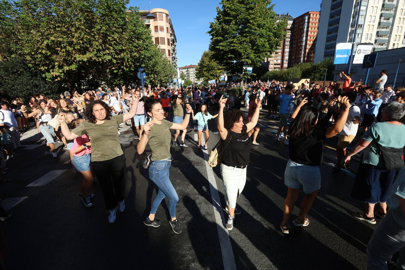 Fiesta de las ikastolas en Errenteria