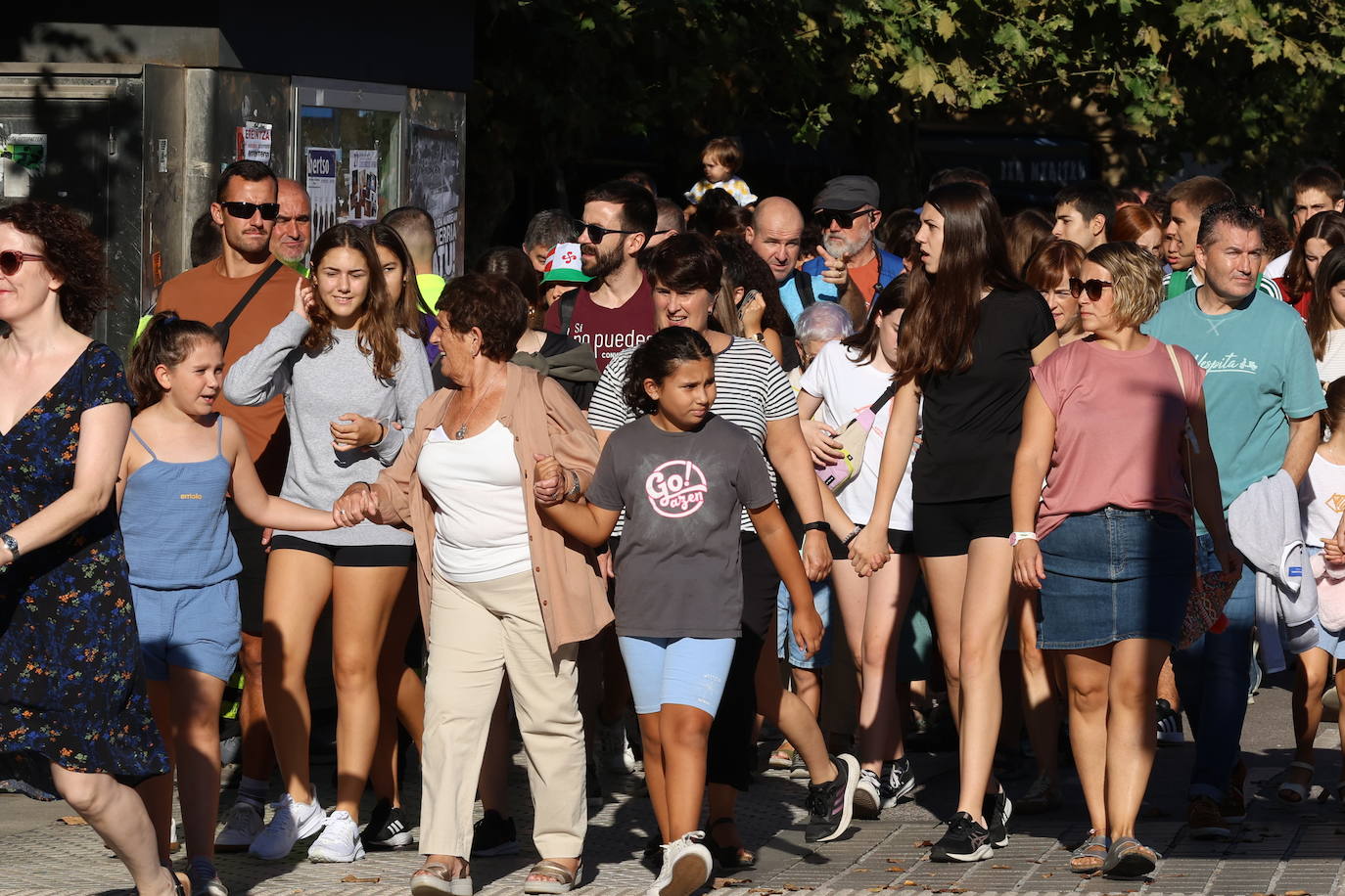 Fiesta de las ikastolas en Errenteria