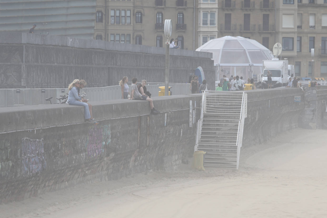 La galerna acaba con el bochorno