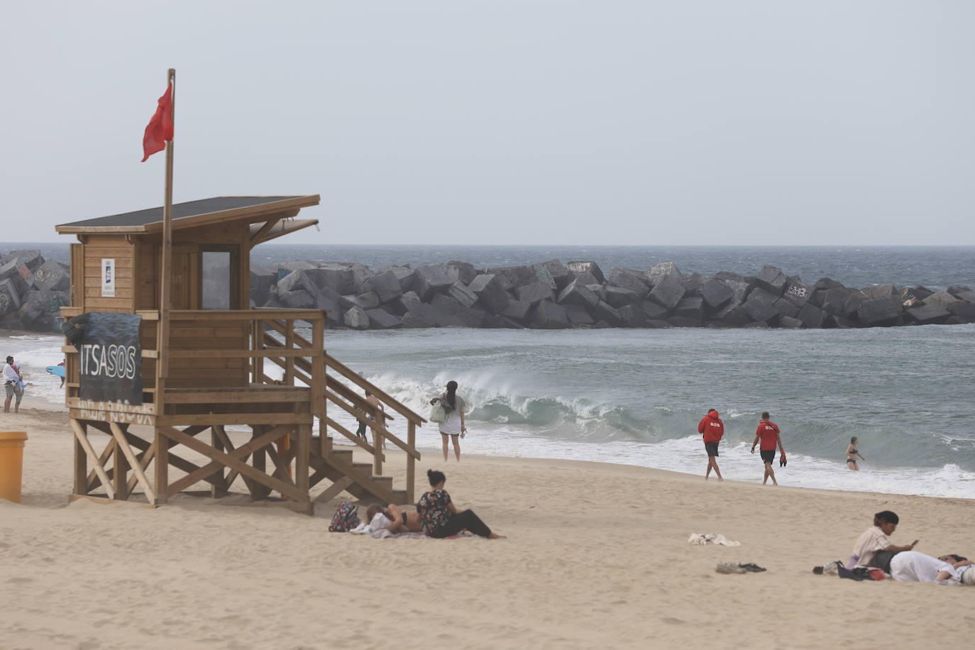La galerna acaba con el bochorno