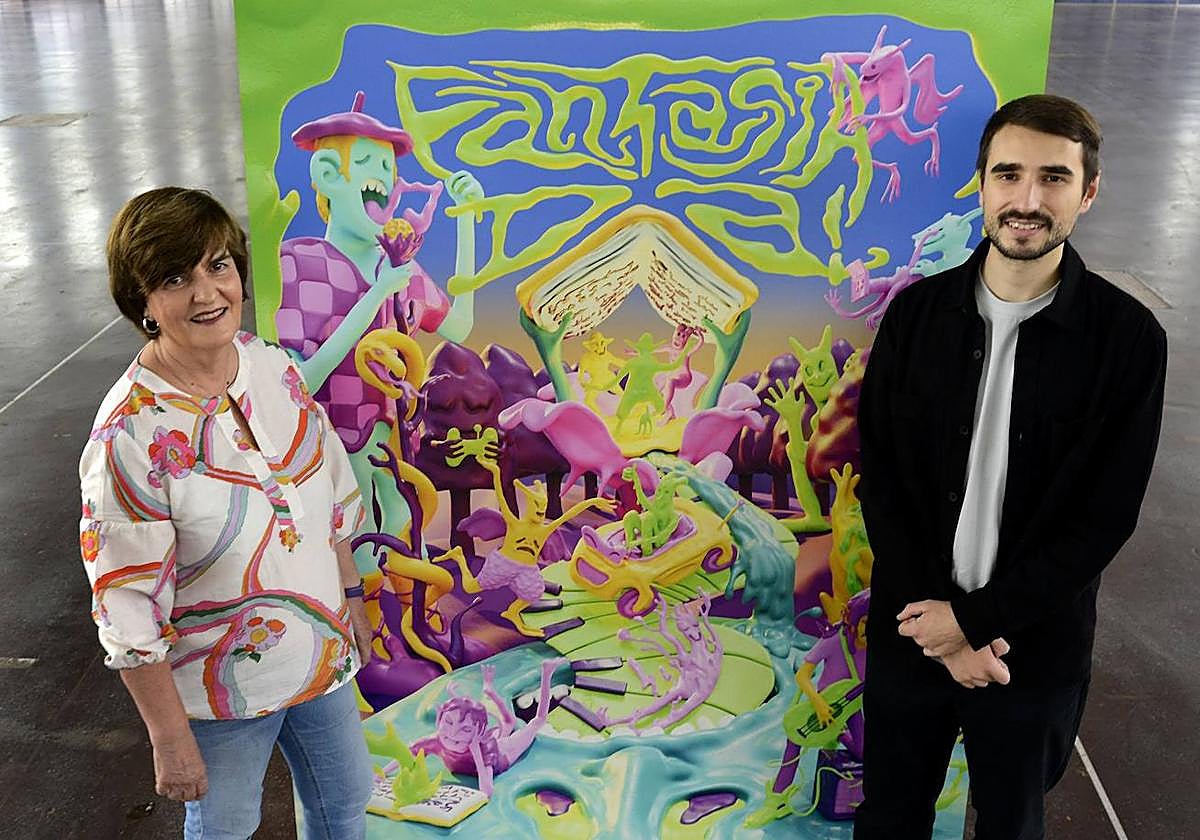 Nerea Mujika eta Ximon Agirre.