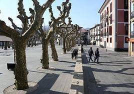 La plaza Urdanibia de Irun.
