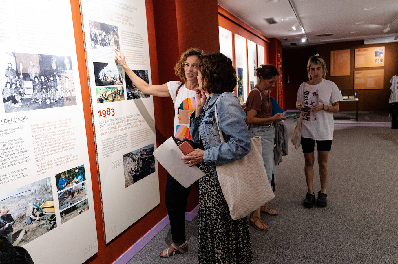 El Museo Oiasso pone en valor el trabajo de las arqueólogas guipuzcoanas
