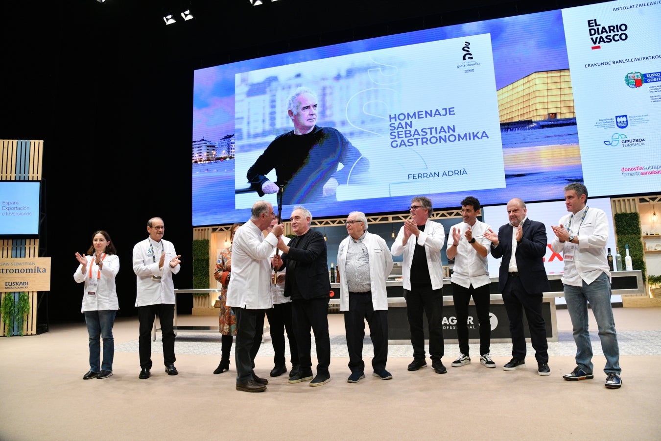 Inauguración de la 25 edición de San Sebastian Gastronomika