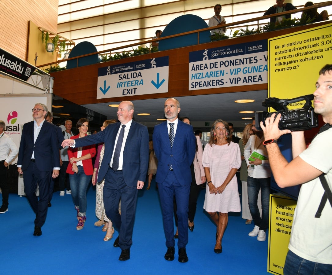 Inauguración de la 25 edición de San Sebastian Gastronomika