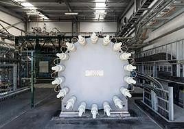 Imagen del electrolizador que ha puesto en marcha la compañía vasca Petronor.