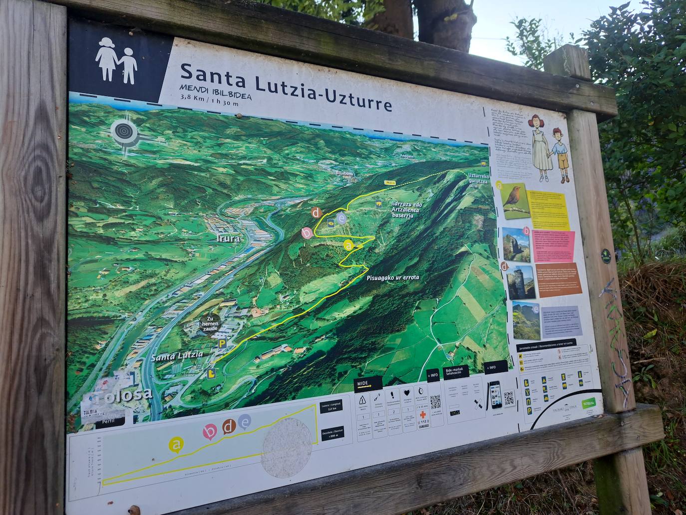 Uzturre, la cima de Tolosaldea