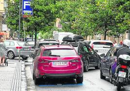 La calle Fuenterrabía está incluida en la zona de bajas emisiones.