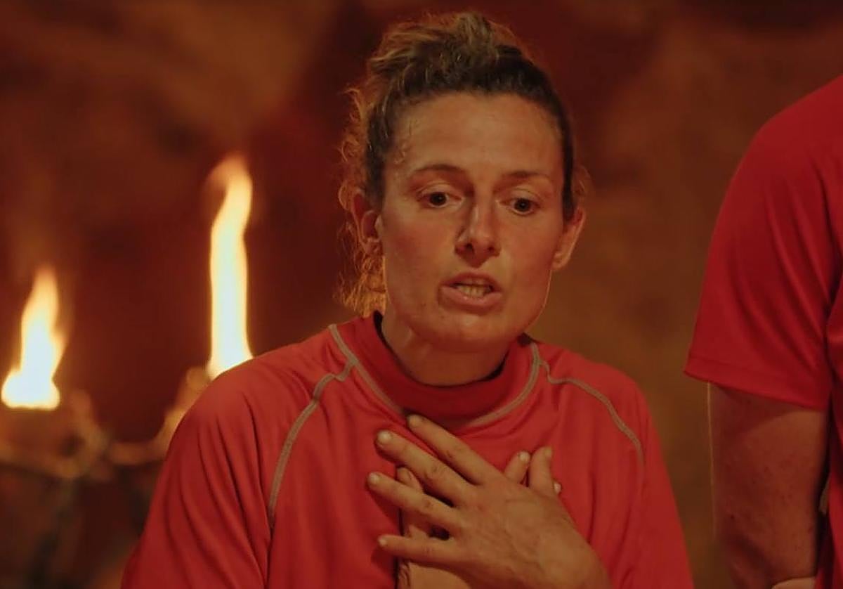 Amayita, concursante guipuzcoana de los Yocahu en El Conquistador.