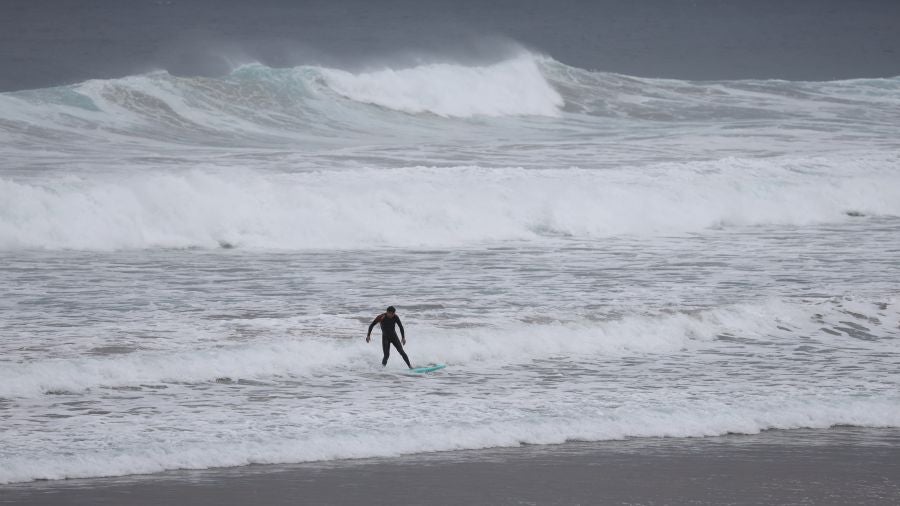 La borrasca llega a Gipuzkoa