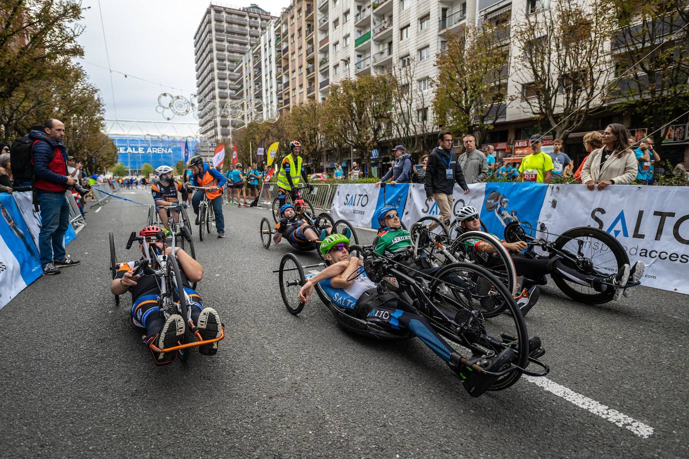 Gran ambiente en la salida de la 15k