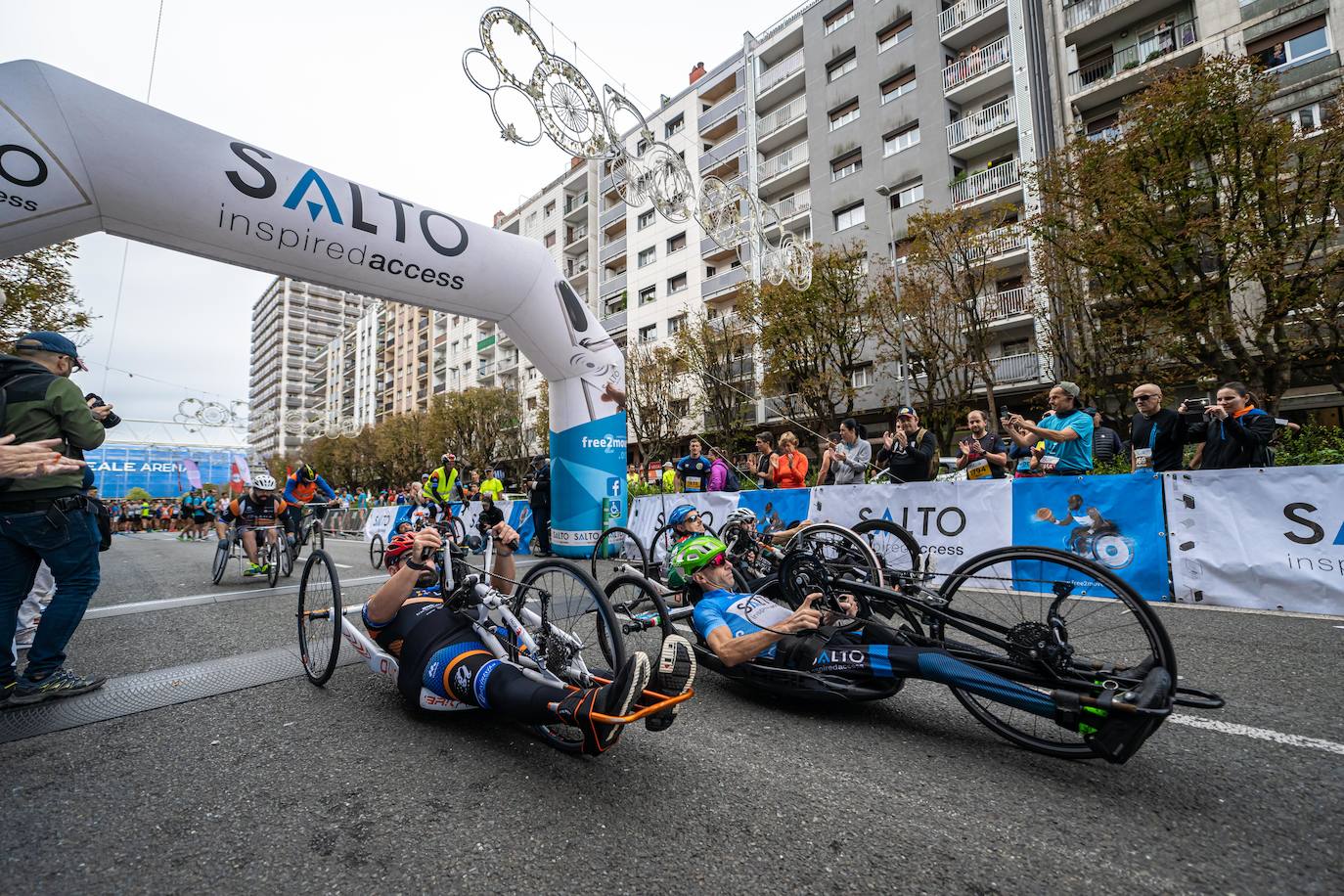 Gran ambiente en la salida de la 15k