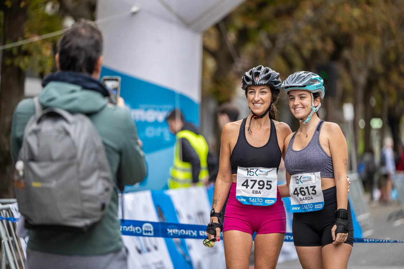 Gran ambiente en la salida de la 15k