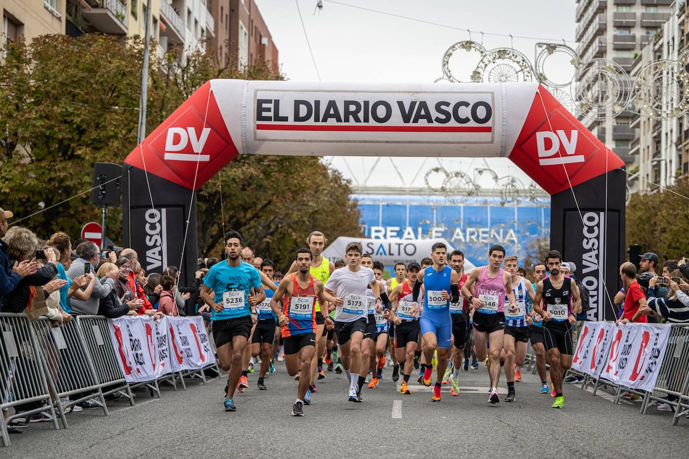 Gran ambiente en la salida de la 15k