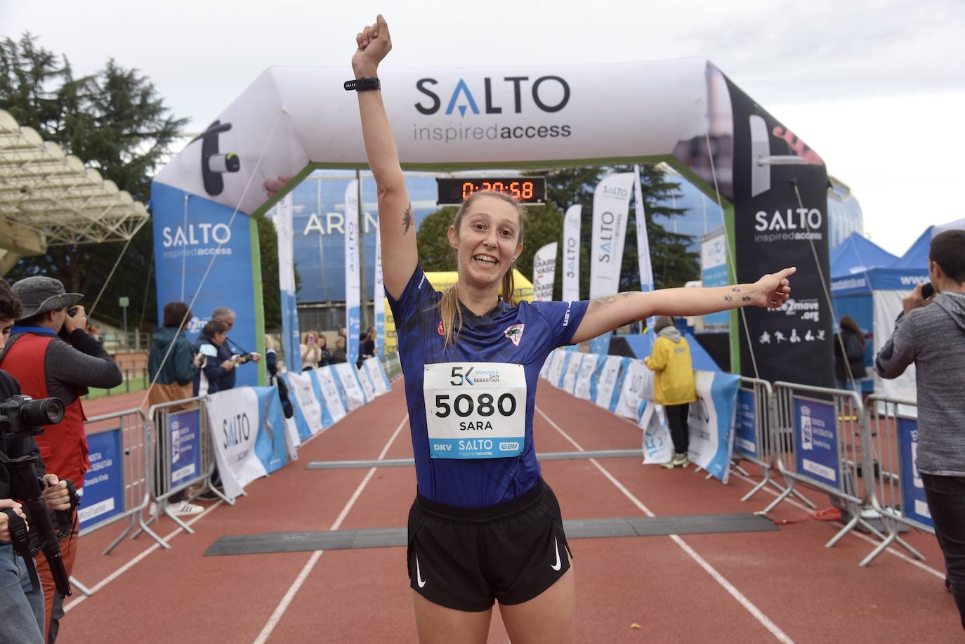 Los ganadores de la Clásica Salto de Donostia