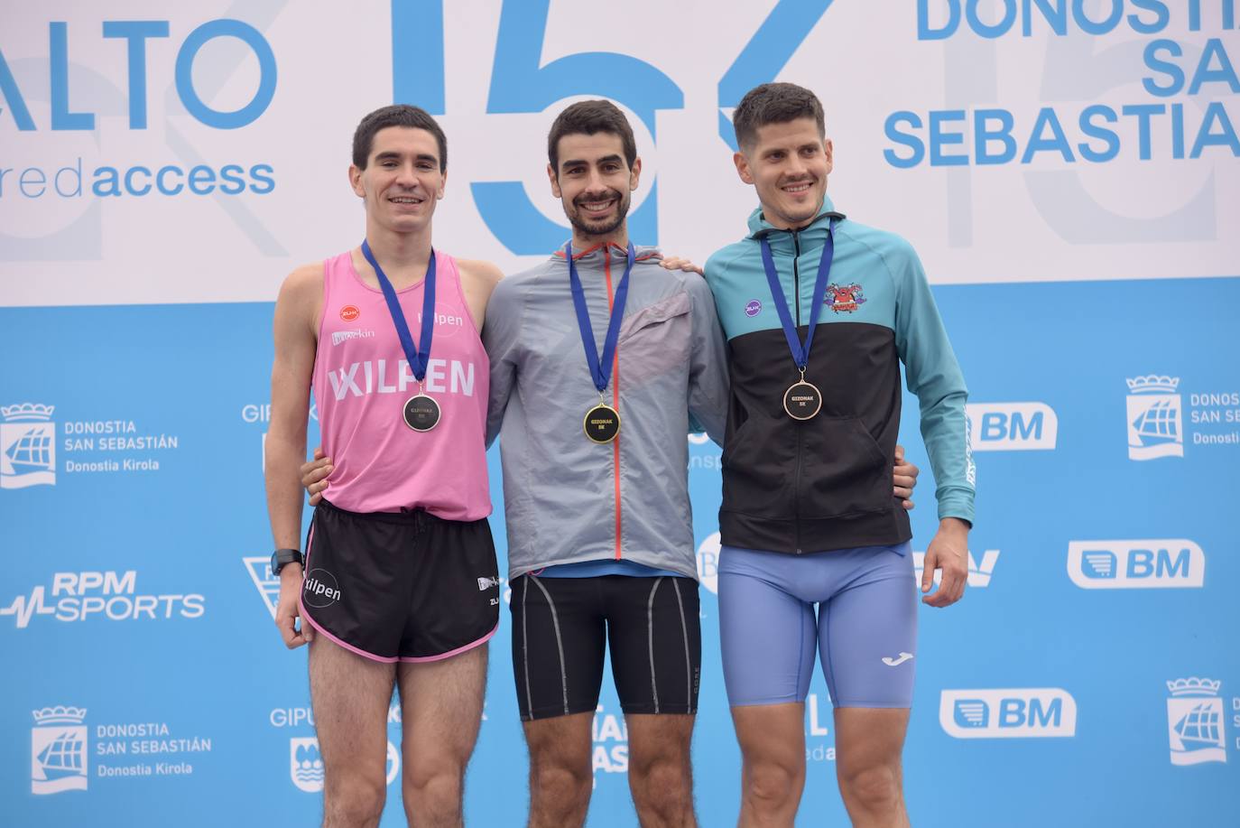 Los ganadores de la Clásica Salto de Donostia