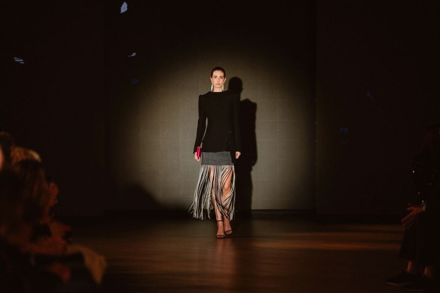 Desfile de Isabel Sanchis en Balenciaga