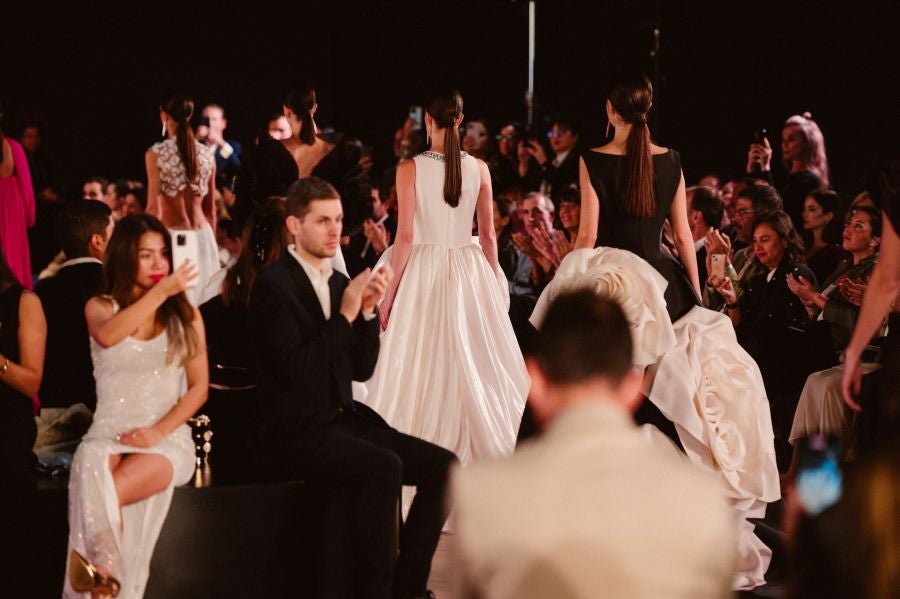 Desfile de Isabel Sanchis en Balenciaga