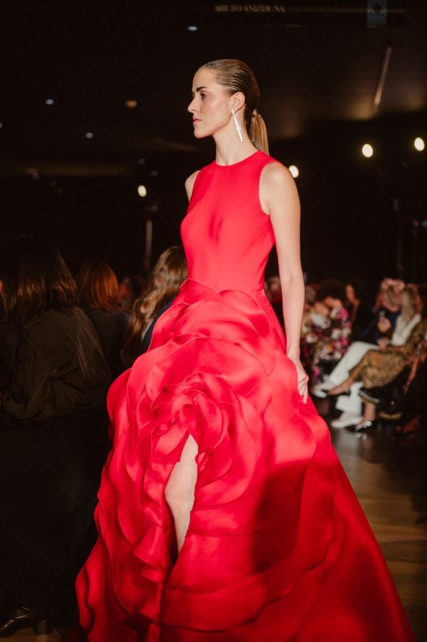 Desfile de Isabel Sanchis en Balenciaga