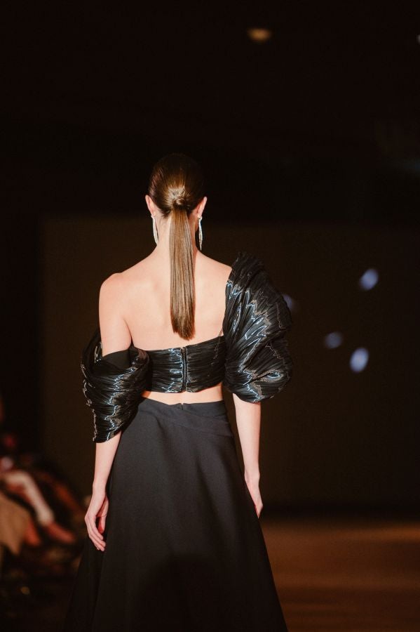 Desfile de Isabel Sanchis en Balenciaga