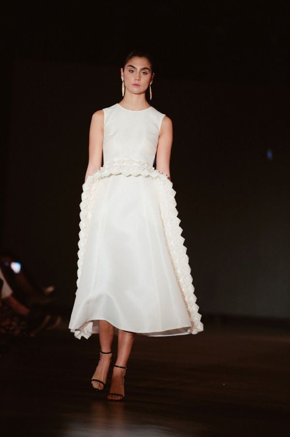 Desfile de Isabel Sanchis en Balenciaga