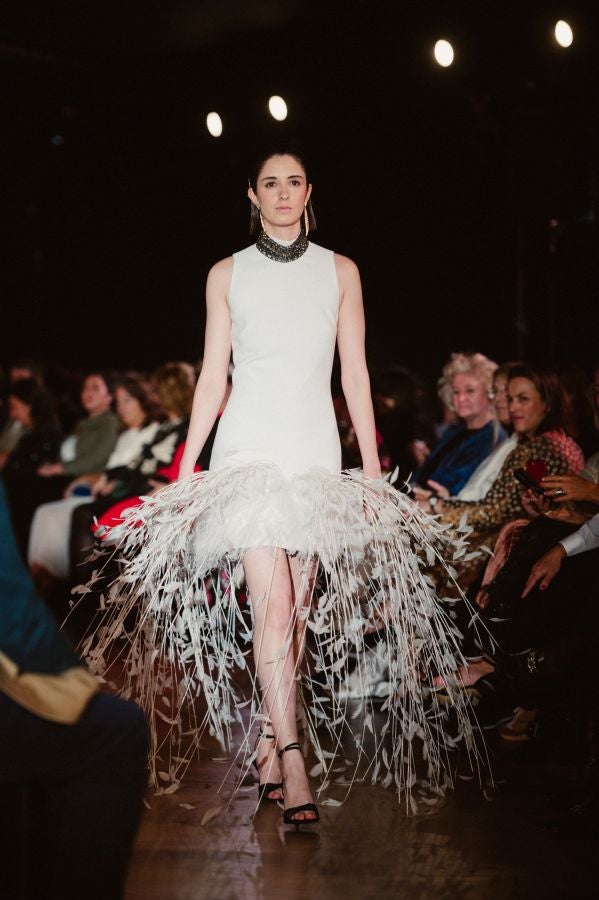 Desfile de Isabel Sanchis en Balenciaga