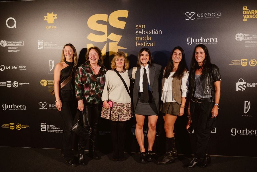 Photocall del desfile de Kutxa Fundazioa Moda