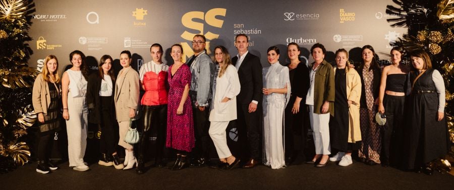 Photocall del desfile de Kutxa Fundazioa Moda