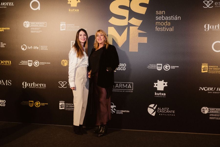 Photocall del desfile de Kutxa Fundazioa Moda