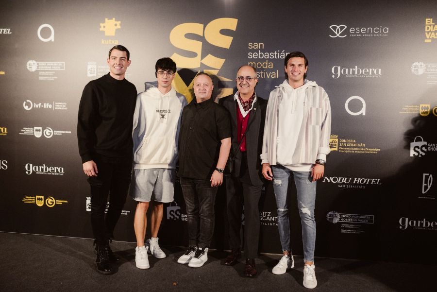 Photocall del desfile de Kutxa Fundazioa Moda