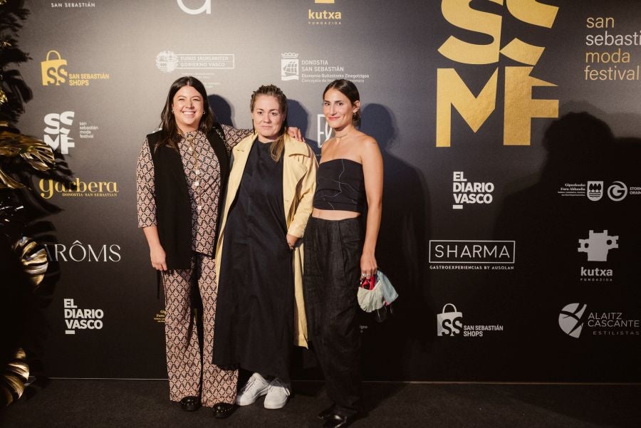 Photocall del desfile de Kutxa Fundazioa Moda