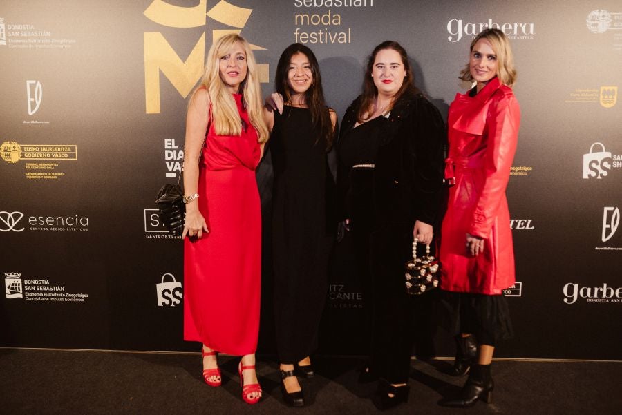 Photocall del desfile de Kutxa Fundazioa Moda