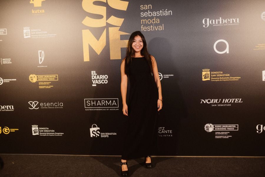 Photocall del desfile de Kutxa Fundazioa Moda
