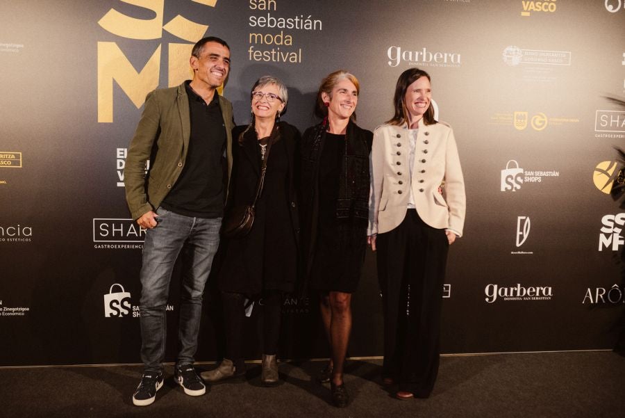 Photocall del desfile de Kutxa Fundazioa Moda