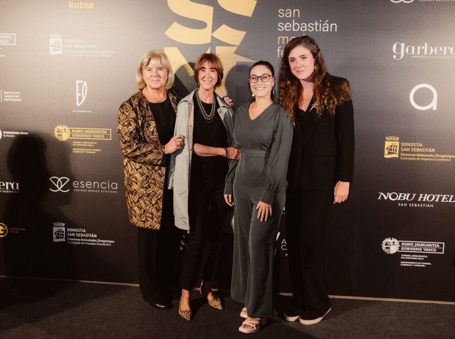 Photocall del desfile de Kutxa Fundazioa Moda