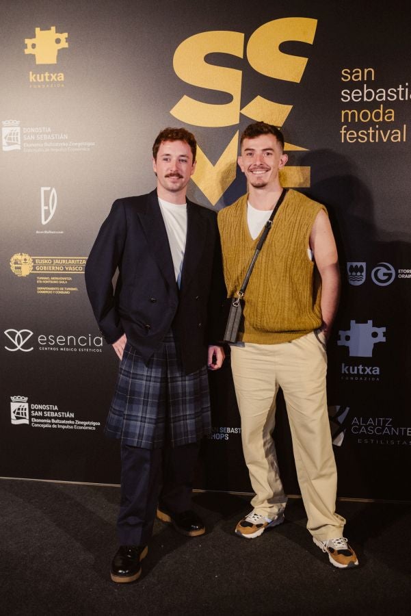 Photocall del desfile de Kutxa Fundazioa Moda