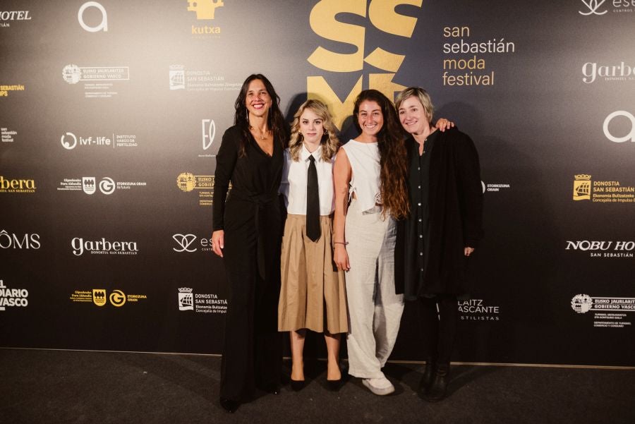 Photocall del desfile de Kutxa Fundazioa Moda
