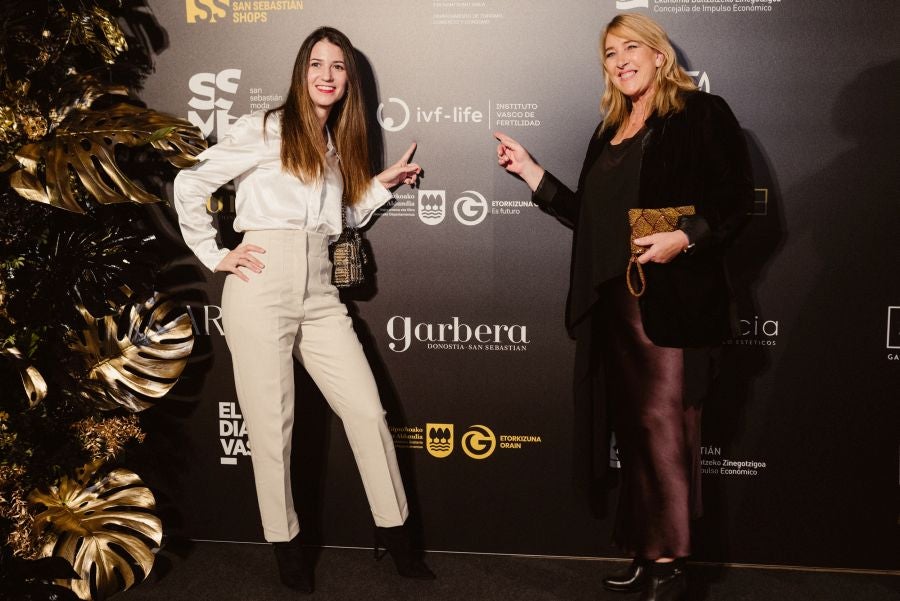 Photocall del desfile de Kutxa Fundazioa Moda