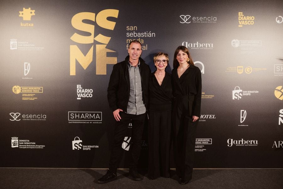 Photocall del desfile de Isabel Sanchis