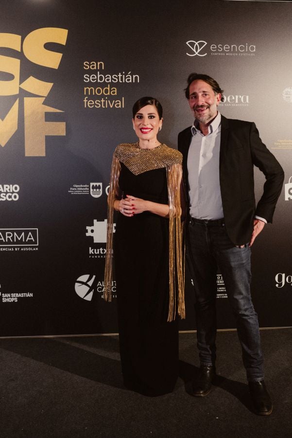 Photocall del desfile de Isabel Sanchis