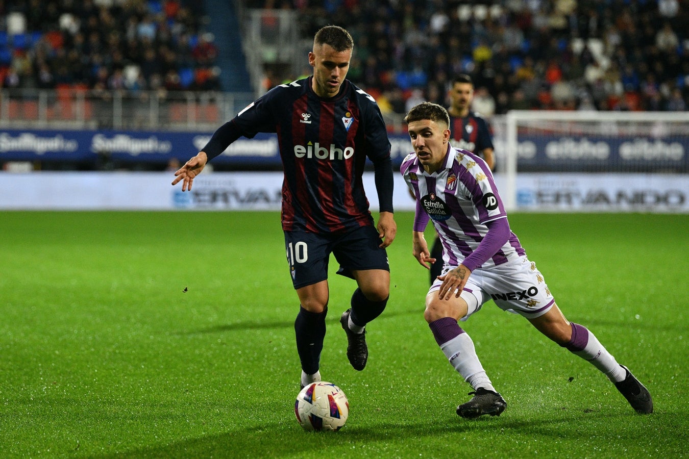 Las mejores imágenes de la &#039;manita&#039; del Eibar al Valladolid